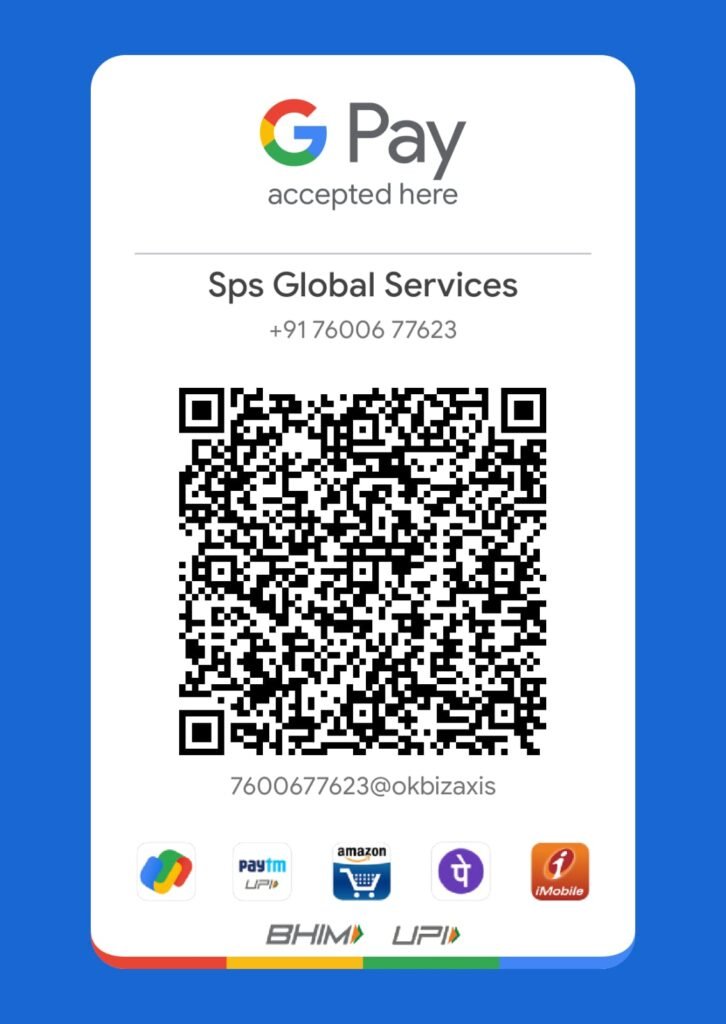 HOW AND WHEN TO PAY CHARGES - SPS Global Payment QR Code