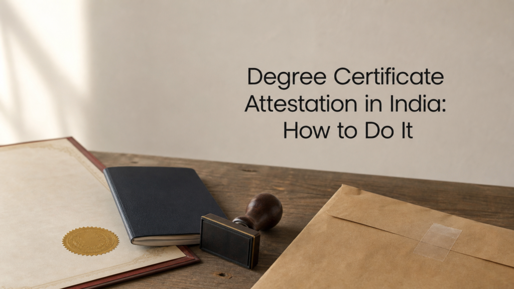 Degree Certificate Attestation in India: How to Do It